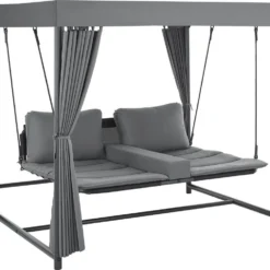 Schommelbank / Ligbank Kassandra - Donkergrijs -Tuin Vrienden Verkoopwinkel 1200x973 1
