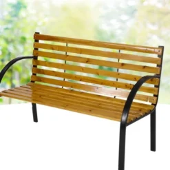 Dutcc 41142 - Tuinbank - Woodstock - 120 Cm – Zwart -Tuin Vrienden Verkoopwinkel 1200x978 1