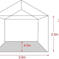 MaxxGarden Partytent - Paviljoen - 3x4m - Incl. Zijwanden - Waterdicht - Antraciet 11 MaxxGarden Partytent - Paviljoen - 3x4m - Incl. Zijwanden - Waterdicht - Antraciet -Tuin Vrienden Verkoopwinkel 1200x979 2