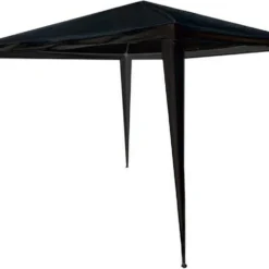 Partytent 3x3m Zwart Budget Zonder Zijwanden