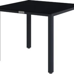 Casaria – Tuintafel – Aluminium – 90x90x75cm –Antraciet