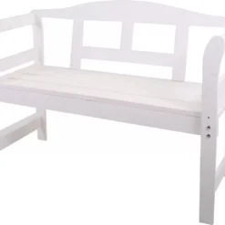 SenS-Line Friesen Tuinbank - Hout - Wit -Tuin Vrienden Verkoopwinkel 1200x992 1