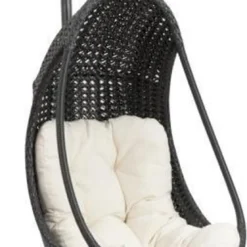 Merkloos Hangstoel Egg Chair Funny Relax Zwart