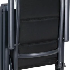 Casaria Tuinstoel Aluminium - 2 Stuks Inklapbaar - Antraciet -Tuin Vrienden Verkoopwinkel 621x1200