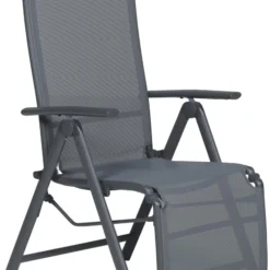 Garden Impressions - Sol Verstelbare Tuinstoel - Aluminium - Zwart