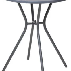 Relaxwonen - Bijzettafel - Tafel - Tuin Tafel - Antraciet - Rond