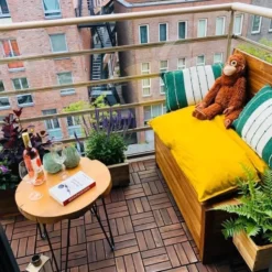 Kleine Teakhouten Tuinbank Met Opbergruimte - 100 X 60 X 90 Cm - Duurzaam Teakhout - Blijft Strak En Mooi - Sterke Constructie Om Lang Mee Te Gaan -Tuin Vrienden Verkoopwinkel 900x1200 2