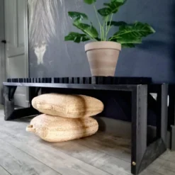 Tuinbank Design 2023 - 150CM - Grenen Hout - Zwart -Tuin Vrienden Verkoopwinkel 900x1200 4