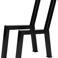 MaximaVida Set Industriële Bankpoten New York- Zwart Gecoat - Maak Zelf Je Bank