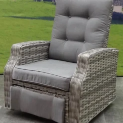 Kreta Lounge Tuinstoel Verstelbaar En Draaibaar Grijs -Tuin Vrienden Verkoopwinkel 959x1200 3